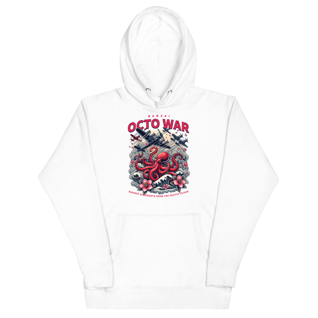Premium unisex hoodie with detailed octopus artwork, edgy streetwear look and comfortable fit
