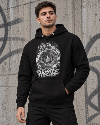 VYZEE – "LOUD MIND QUIET MOVES" UNISEX KAPUZENPULLOVER / HOODIE