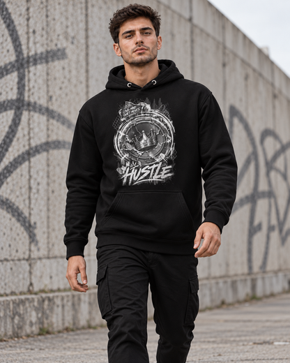 VYZEE – "LOUD MIND QUIET MOVES" UNISEX KAPUZENPULLOVER / HOODIE